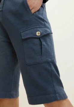 Tom Tailor Naturally Dyed - Shorts - Sky Captain Blue -Tom Tailor Winkel dcc08064a6524767958d579cdb62d835