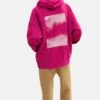 TOM TAILOR Denim Oversized Mit Print - Hoodie - Pure Magenta