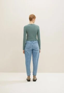 TOM TAILOR Denim Mockneck - Longsleeve - Green Dust -Tom Tailor Winkel ddac34a3885b4e9e97a84df21301e938