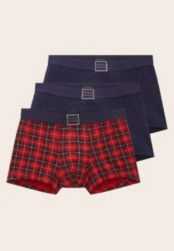Tom Tailor 3Er Pack - Onderbroeken - Red Dark Check -Tom Tailor Winkel ddb5986094e24f6ba9dc822191543680