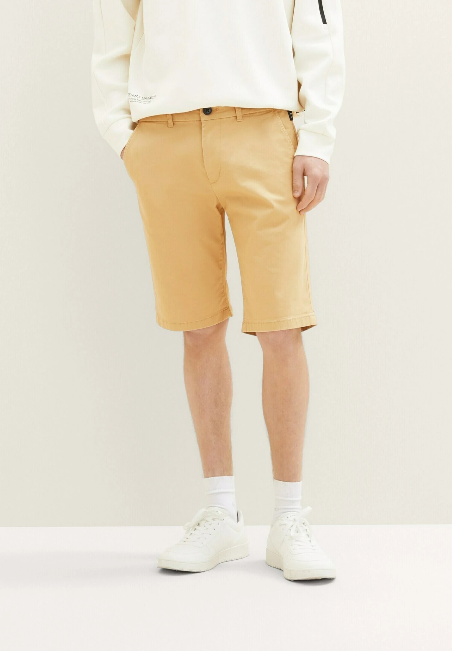 TOM TAILOR Denim Shorts - Brown Rice 3 TOM TAILOR Denim Shorts - Brown Rice