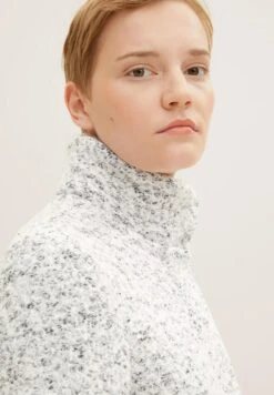 TOM TAILOR Denim Bouclé - Mantel - Grey Black Boucle -Tom Tailor Winkel ded77bfd580940ec93151dfcd0272dd9