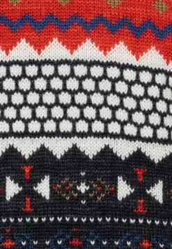 Tom Tailor Jacquard - Trui - Navy/Red -Tom Tailor Winkel deffd07a0e4149279b95c7eaaa55165a