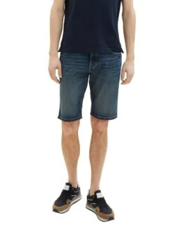 Tom Tailor Josh- Jeansshort - Used Dark Stone Blue Denim -Tom Tailor Winkel df7660d0849745efac139eb31259bce6