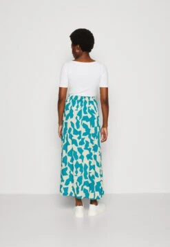 Tom Tailor Maxi Skirt Printed - Maxirok - Petrol Big Abstract Design -Tom Tailor Winkel dfdc0e48d2d647b2b7fb68dd2a71c7df