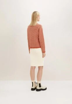 Tom Tailor Bubble Structure - Trui - Red Bubble Structure -Tom Tailor Winkel e01c7aca41fc417490936501b110761c