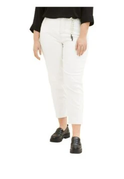 Tom Tailor Plus - Cropped Barrel - Slim Fit Jeans - Whisper White 21 Tom Tailor Plus - Cropped Barrel - Slim Fit Jeans - Whisper White -Tom Tailor Winkel e19a40c4e9674591b6dad60cfe210c51