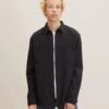 TOM TAILOR Denim Relaxed Fit- Overhemd - Black -Tom Tailor Winkel e1cdb599073b4049b1ec39a6a9bfba59