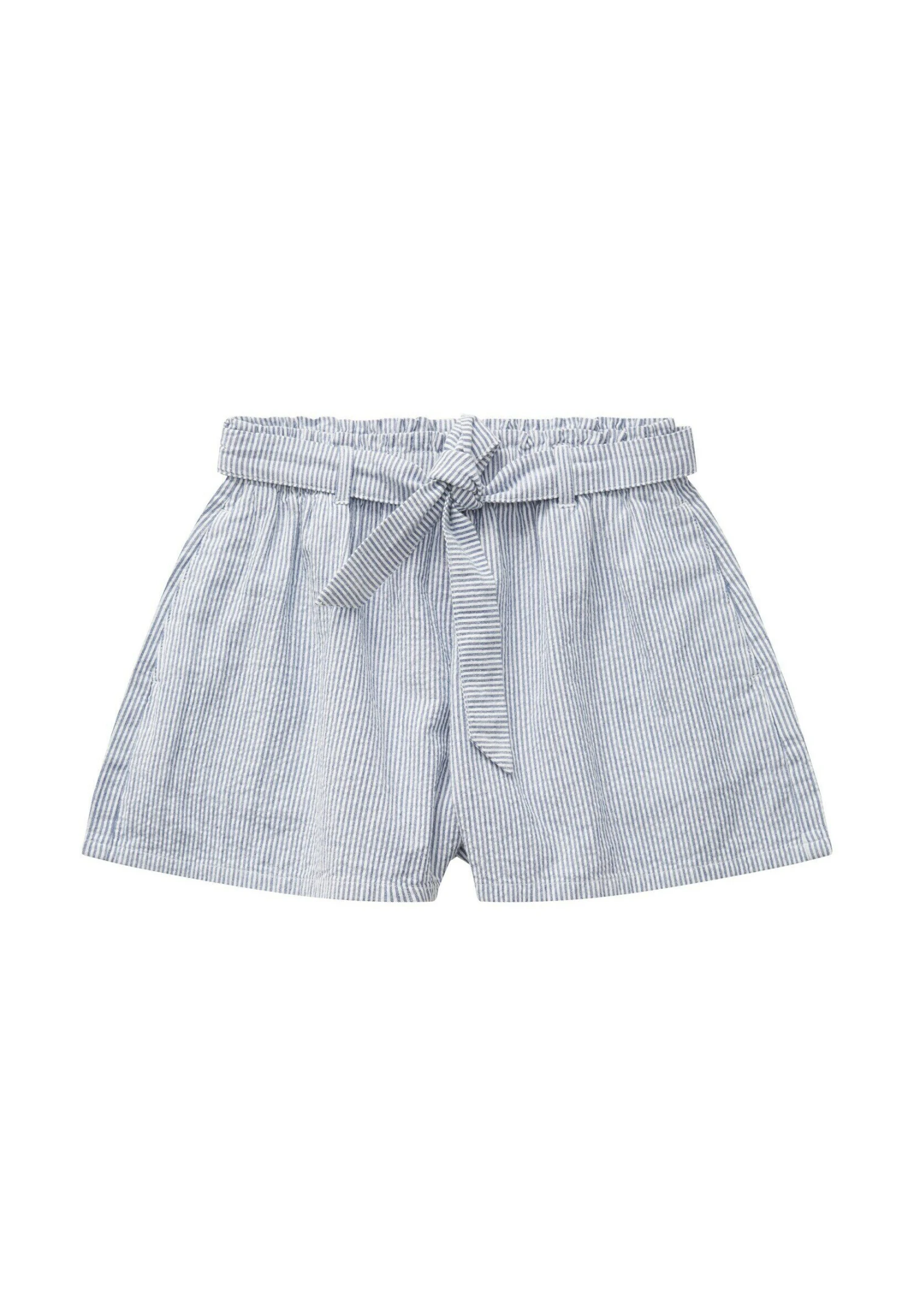 Tom Tailor Shorts - Thin Blue Vertical Stripe 3 Tom Tailor Shorts - Thin Blue Vertical Stripe