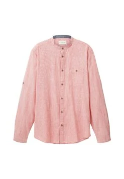 Tom Tailor Mit Struktur - Overhemd - Red Pinstripe -Tom Tailor Winkel e1f16c4aefcb452ca4546ef866b2f266