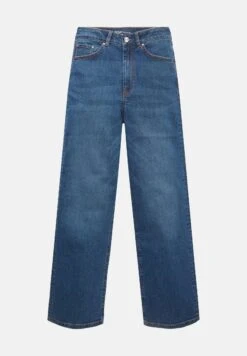 TOM TAILOR Denim Culotte - Straight Leg Jeans - Used Dark Stone Blue Denim -Tom Tailor Winkel e2151c497327454eb26a990f77b66628