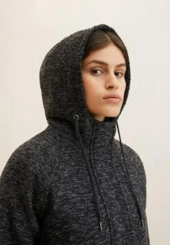 Tom Tailor Mantel - Anthracite Structure -Tom Tailor Winkel e2234192ecd247078f47b055a7529c38