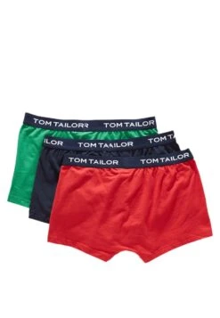 Tom Tailor 3 Pack - Onderbroeken - Cardinal/Navy/Green -Tom Tailor Winkel e2db1527f26949138b99e157a9f1fa3e