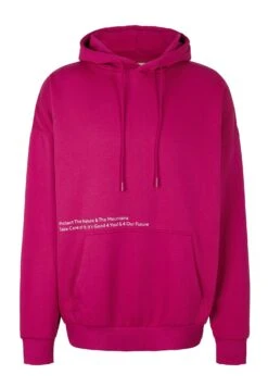 TOM TAILOR Denim Oversized Mit Print - Hoodie - Pure Magenta -Tom Tailor Winkel e3cfd5ef38be44a58e92ea1cdb4500e7