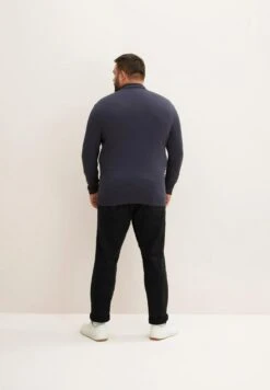 Tom Tailor Strukturierter Troyer - Trui - Blue Grey -Tom Tailor Winkel e44cd98fe60d4c4fa40d7b2409274d15