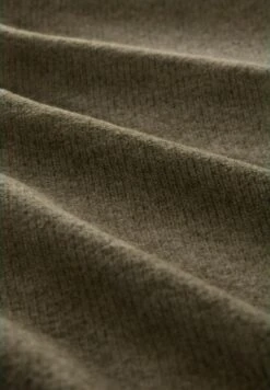 Tom Tailor Gebreide Jurk - Tarmac Khaki Melange -Tom Tailor Winkel e45d336617d741d4bddc2275bf6fbc81