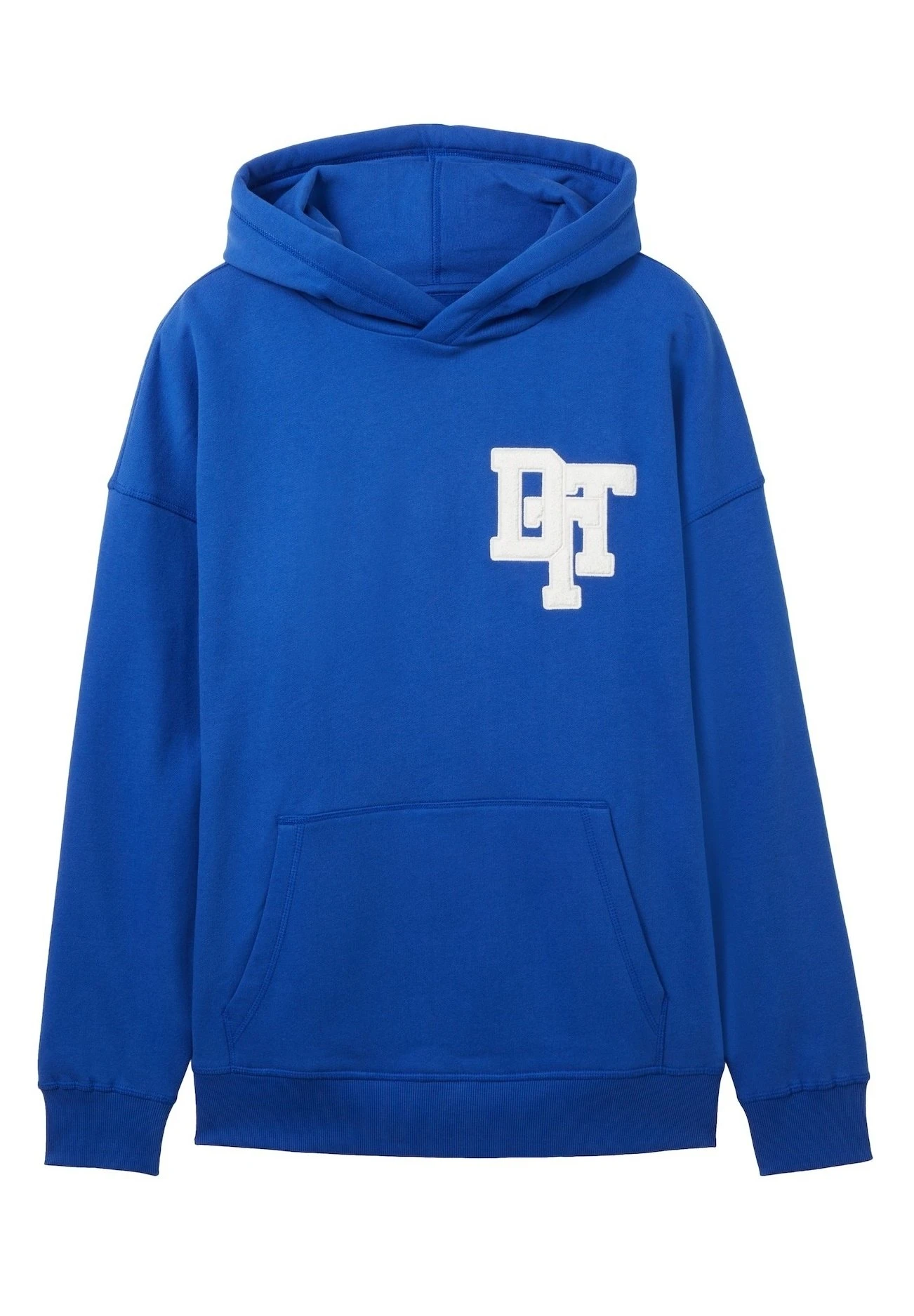 TOM TAILOR Denim Hoodie - Shiny Royal Blue 3 TOM TAILOR Denim Hoodie - Shiny Royal Blue