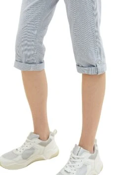 Tom Tailor 3/4Mit Teilungsnaht - Shorts - Blue Stripe Pants -Tom Tailor Winkel e633dc79f298457792ca462d09fd4145