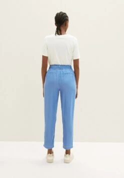 TOM TAILOR Denim Mit Elastischem Bund - Broek - Bright Mid Blue Chambray -Tom Tailor Winkel e669abbc4196415390c99c0f9db6774b