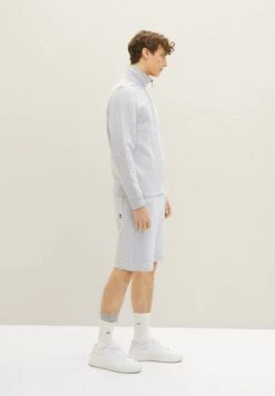 TOM TAILOR Denim Basic- Trainingsbroek - Light Stone Grey Melange -Tom Tailor Winkel e6f2d410fe564cbfa5aba3aac85e8607