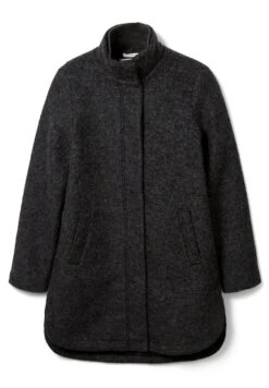 TOM TAILOR Denim Bouclé - Mantel - Shale Grey Melange -Tom Tailor Winkel e74292ac0a824c068d5d9a62da8f1bfd