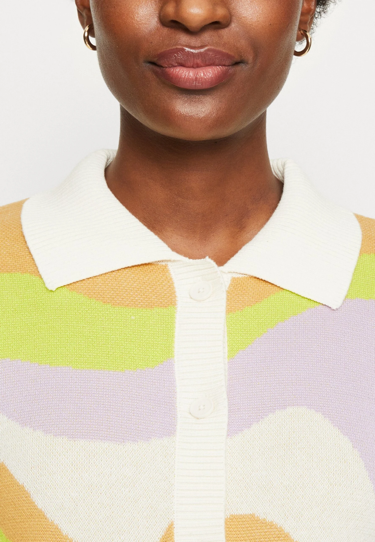 TOM TAILOR Denim Cardigan - Vest - Abstract Batik 8 TOM TAILOR Denim Cardigan - Vest - Abstract Batik - Afbeelding 6