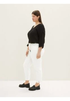Tom Tailor Plus - Cropped Barrel - Slim Fit Jeans - Whisper White 18 Tom Tailor Plus - Cropped Barrel - Slim Fit Jeans - Whisper White -Tom Tailor Winkel e877ddee8f82445cbc5f6fc44106badf