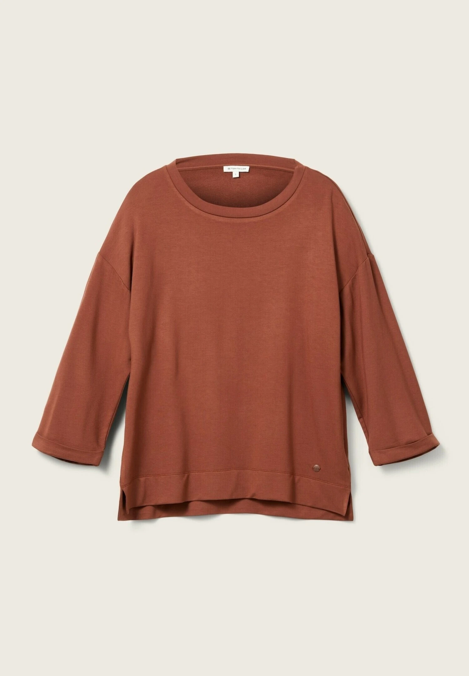 Tom Tailor Sweater - Grounded Brown 11 Tom Tailor Sweater - Grounded Brown - Afbeelding 9
