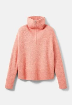 TOM TAILOR Denim Mit Troyer Kragen - Trui - Peach Pink Melange 17 TOM TAILOR Denim Mit Troyer Kragen - Trui - Peach Pink Melange -Tom Tailor Winkel e8b98aff623042828e465a151e2684b3