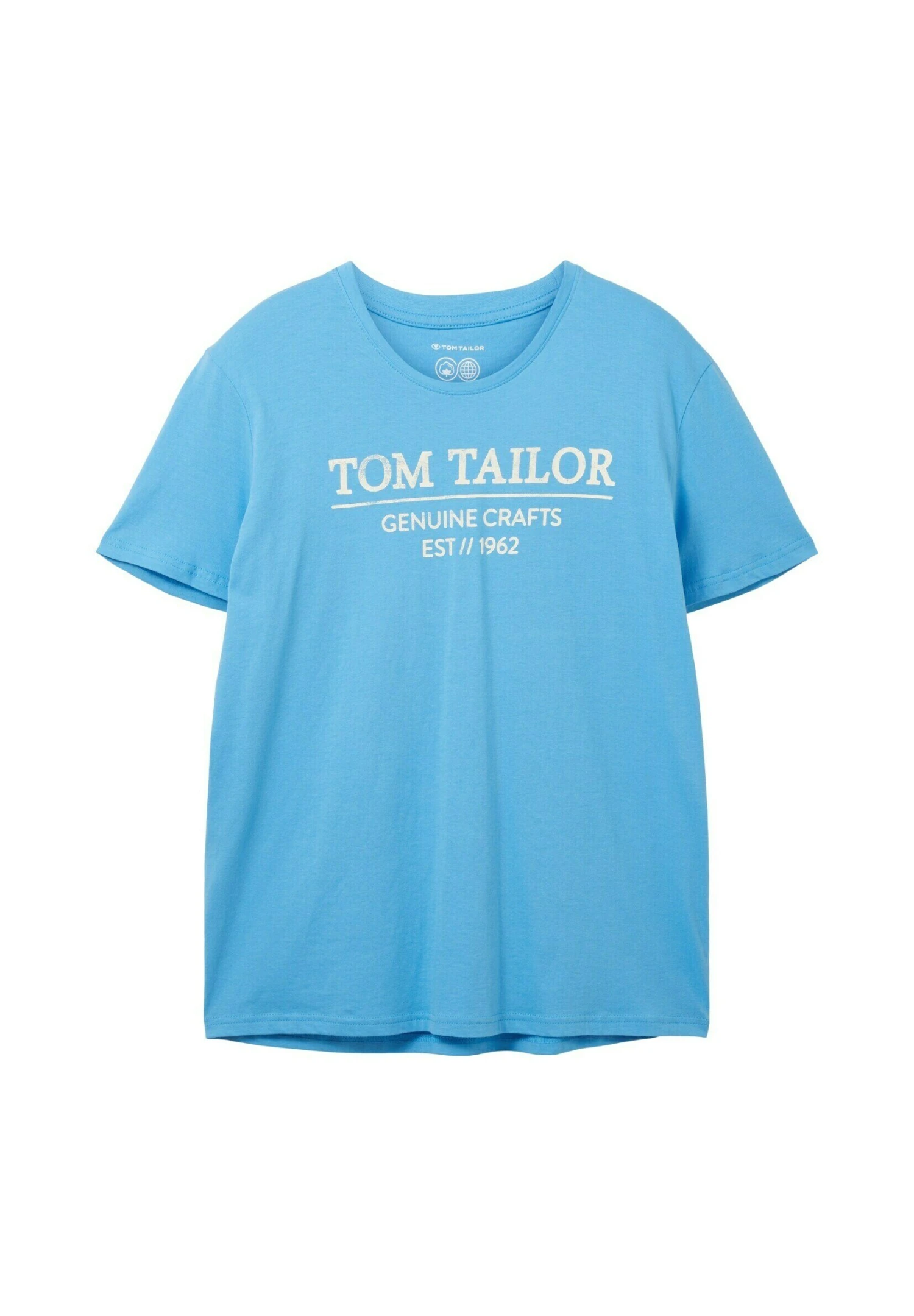 Tom Tailor With Print - T-Shirt Print - Rainy Sky Blue 7 Tom Tailor With Print - T-Shirt Print - Rainy Sky Blue - Afbeelding 5