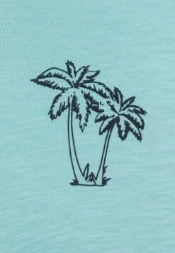 Tom Tailor Structured - T-Shirt Print - Blue Tibetan Stone -Tom Tailor Winkel ea03d49b163641ab8cc3632e948322e7