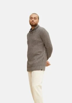 Tom Tailor Mit Sch - Trui - Navy White Brown Mouline -Tom Tailor Winkel eb4abcc8fc8d4836a361001a50c7680f