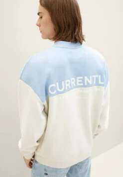 TOM TAILOR Denim Mit Colour Bloc - Sweater - Foggy Dawn -Tom Tailor Winkel eb51324f746943eabac64298fcdfee0c