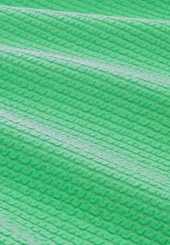 TOM TAILOR Denim Mit Struktur - Sweater Met Rits - Strong Green -Tom Tailor Winkel eb63f69d956f48729c2b12f876dbee65