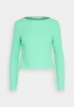 TOM TAILOR Denim Rouching Detail - Longsleeve - Strong Green -Tom Tailor Winkel ebd5e5c012d444da9e717de8523d2f4f