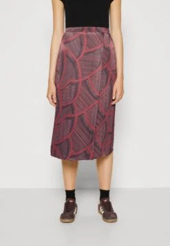 Tom Tailor Skirt Wrap Printed - Wikkelrok - Navy