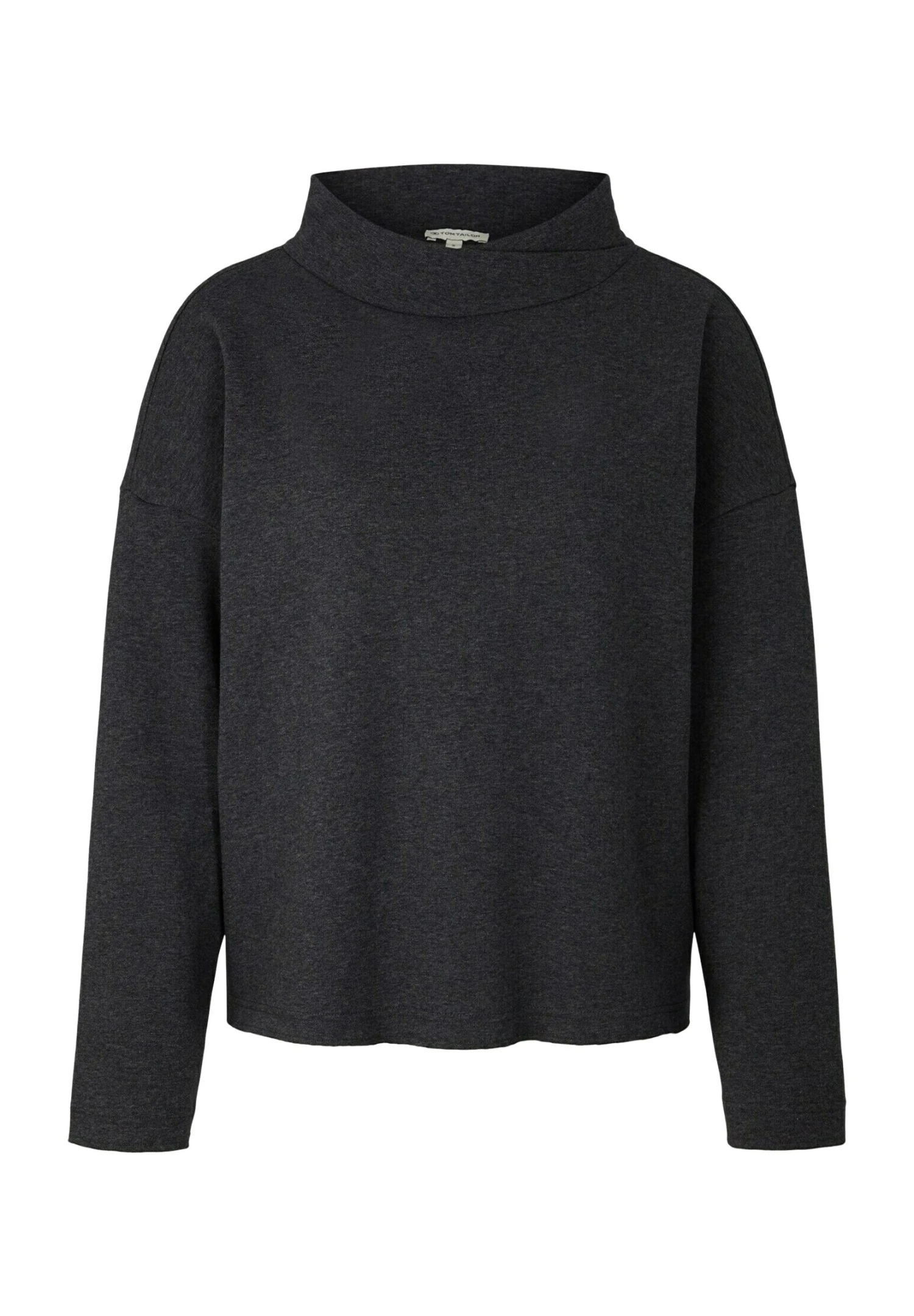 Tom Tailor Sweater - Evident Anthracite Melange 7 Tom Tailor Sweater - Evident Anthracite Melange - Afbeelding 5