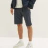 Tom Tailor Bermuda - Shorts - Navy White Dobby -Tom Tailor Winkel ec7d7de5336c4f379424fbd26eb44d7e