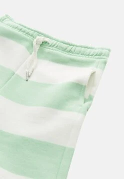 Tom Tailor Gestreifte - Trainingsbroek - White Green Stripe -Tom Tailor Winkel ed31c2ae82e84a228d0e85648e929f71