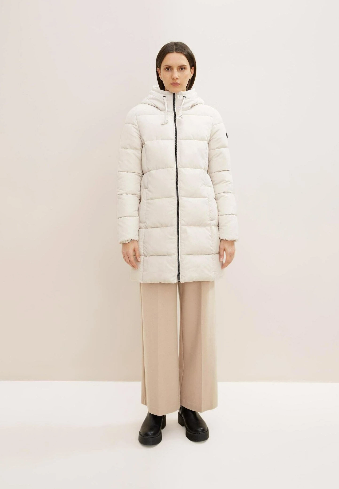 Tom Tailor Gesteppter - Winterjas - Cold Beige 3 Tom Tailor Gesteppter - Winterjas - Cold Beige