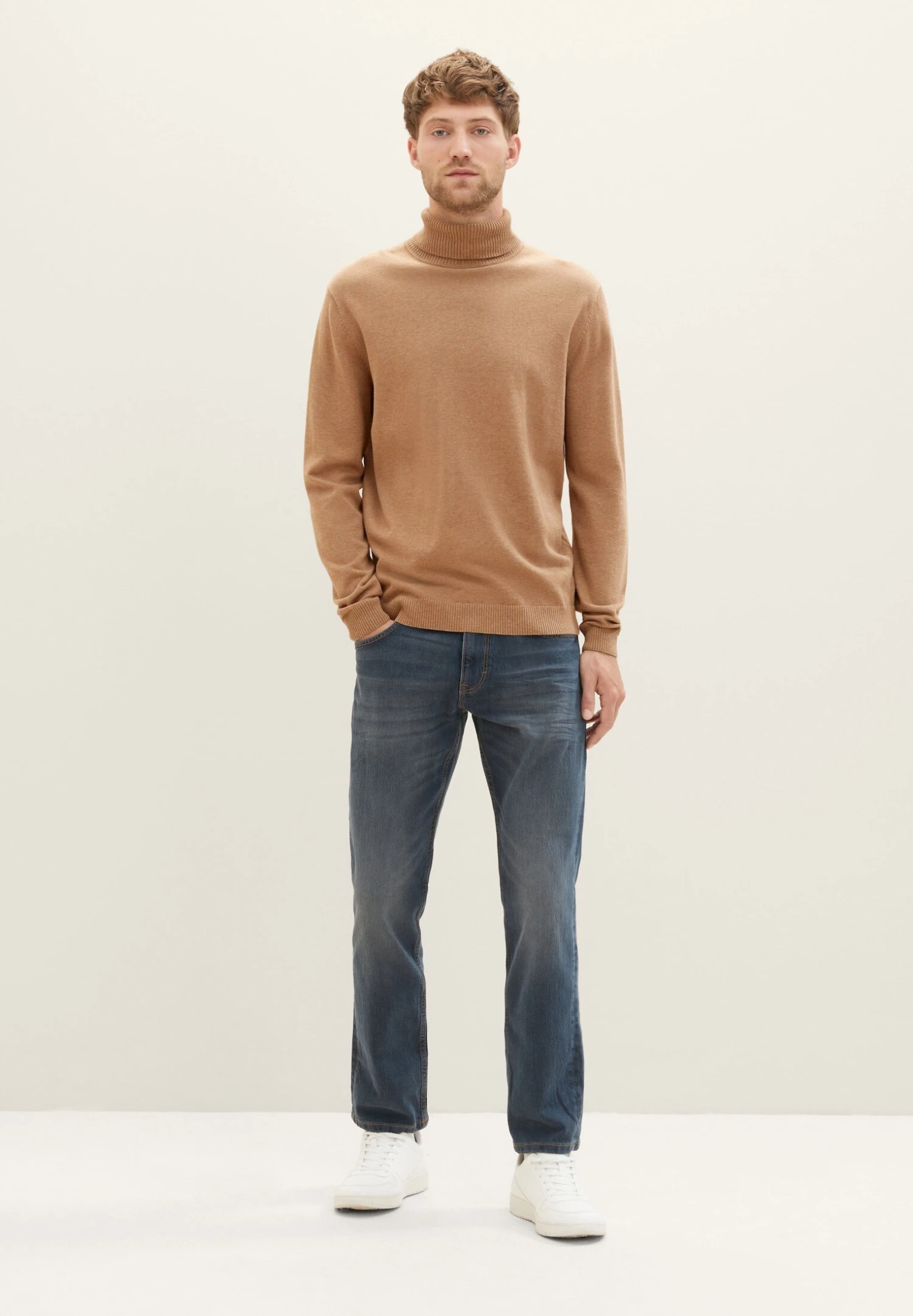 Tom Tailor Marvin - Straight Leg Jeans - Mid Stone Wash Denim Blue 4 Tom Tailor Marvin - Straight Leg Jeans - Mid Stone Wash Denim Blue - Afbeelding 2