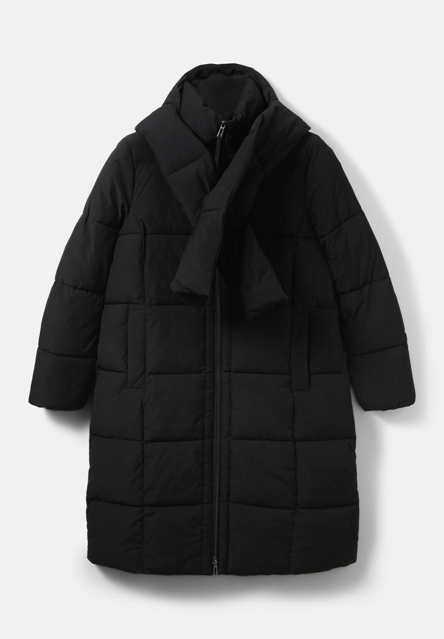 Tom Tailor Mit Abnehmbarem Schal - Winterjas - Deep Black 9 Tom Tailor Mit Abnehmbarem Schal - Winterjas - Deep Black - Afbeelding 7