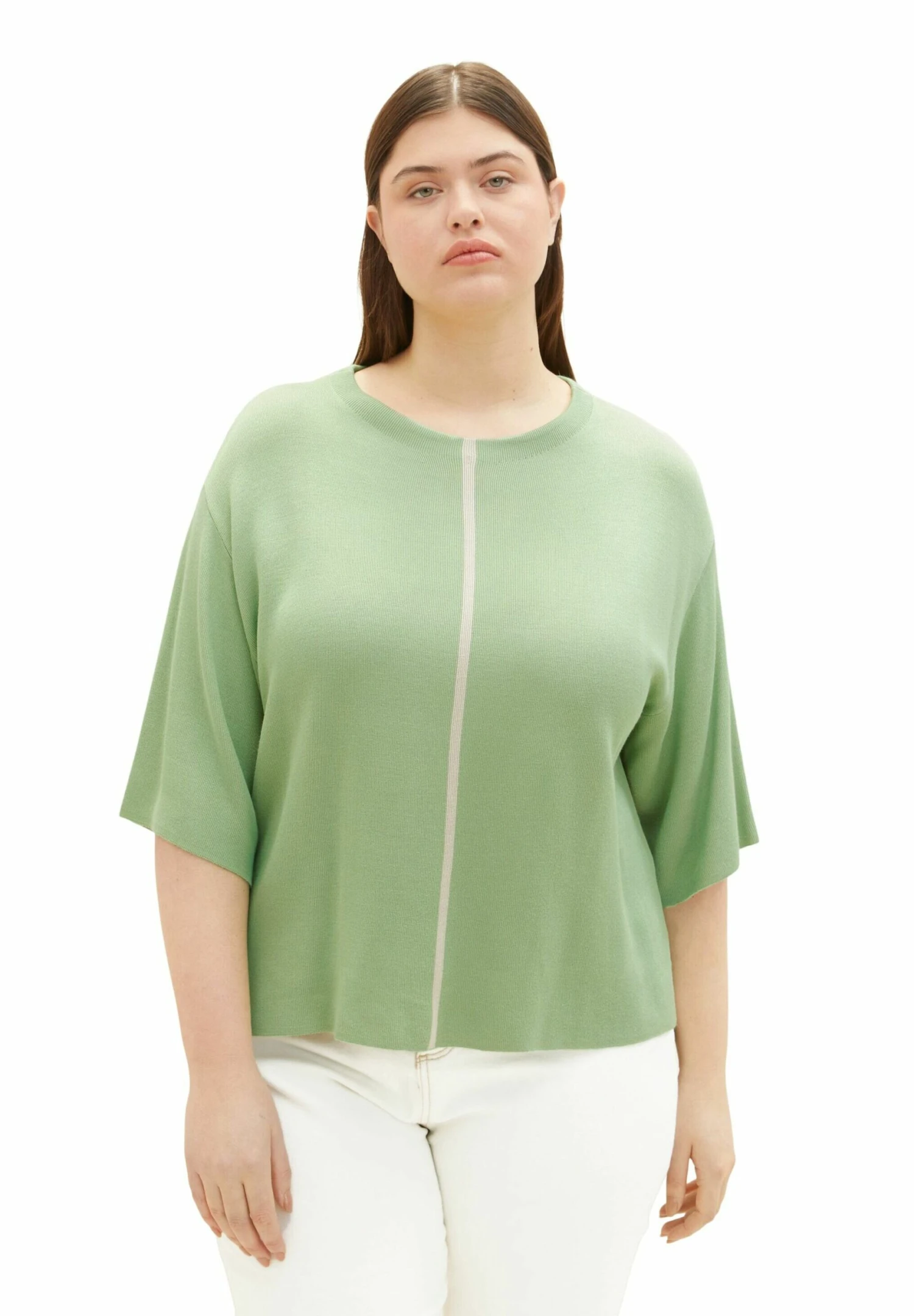 Tom Tailor Trui - Okra Green 4 Tom Tailor Trui - Okra Green - Afbeelding 2