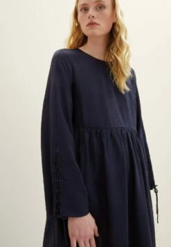 TOM TAILOR Denim Mini Mit Schnürdetails - Jurk - Sky Captain Blue -Tom Tailor Winkel f02d192610204cc8a1424f1ea8c4aaff