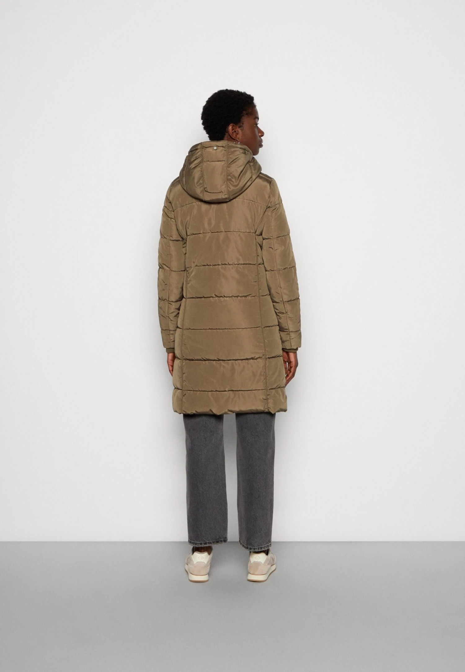 Tom Tailor Signature Puffer Coat - Winterjas - Tarmac Khaki 7 Tom Tailor Signature Puffer Coat - Winterjas - Tarmac Khaki - Afbeelding 5