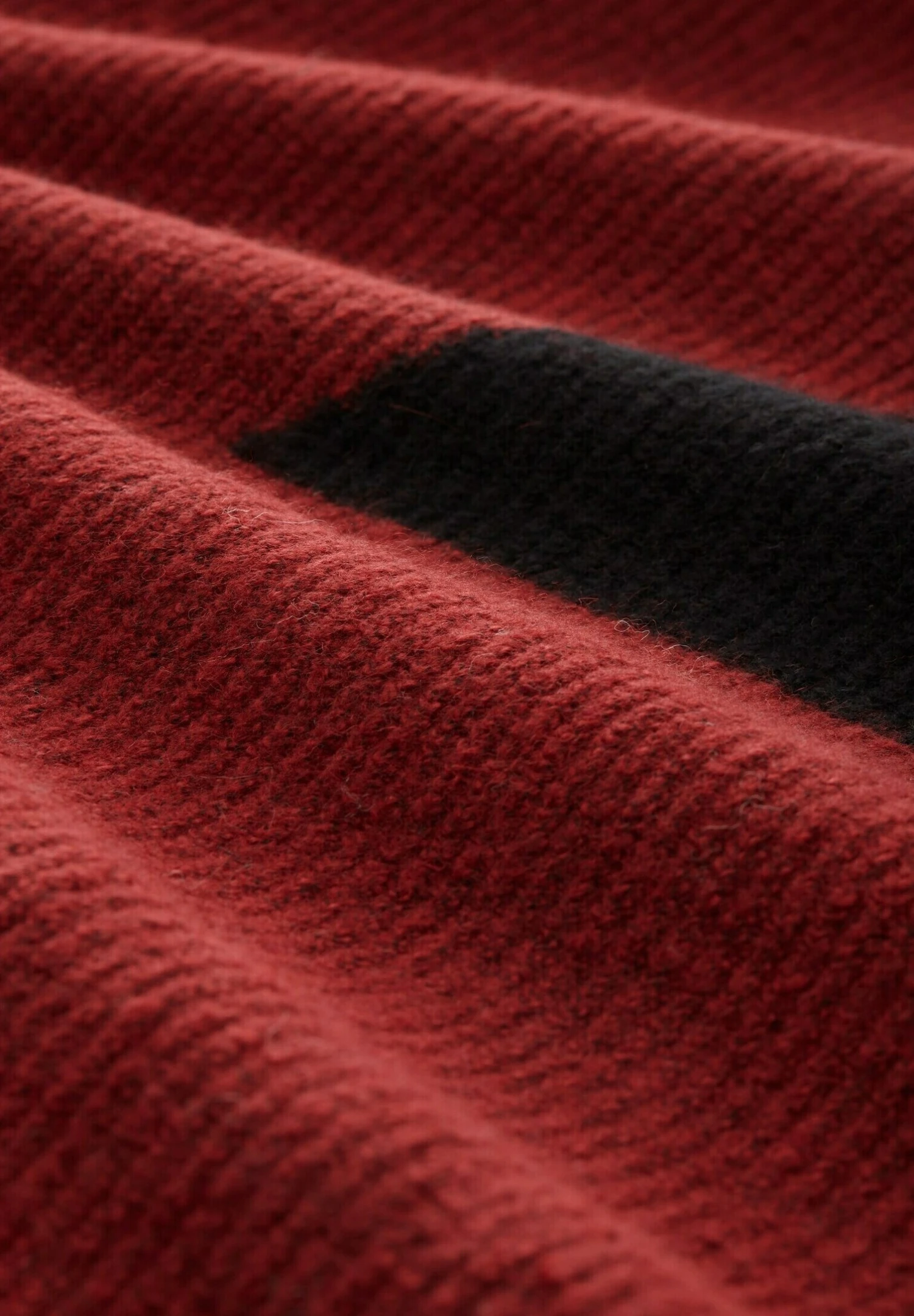 Tom Tailor Trui - Maroon Black Color Block 8 Tom Tailor Trui - Maroon Black Color Block - Afbeelding 6