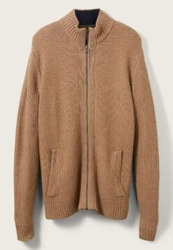 Tom Tailor Mit Struktur  - Vest - Havana Brown Melange -Tom Tailor Winkel f0b9a53d95e44c9499ace306302a7ac5