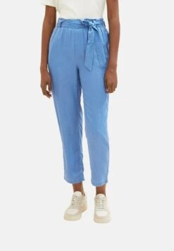 TOM TAILOR Denim Mit Elastischem Bund - Broek - Bright Mid Blue Chambray