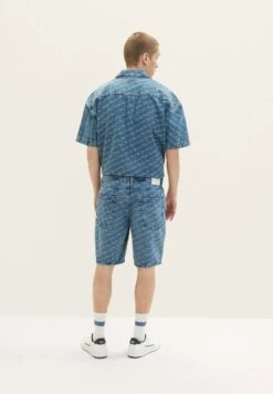 TOM TAILOR Denim Mit Logo Print - Jeansshort - Wording Laser Print -Tom Tailor Winkel f229a19dd98943d285a9b7ee46b16813