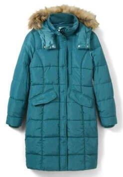 Tom Tailor Mit Abnehmbarer Kapuze  - Winterjas - Pastel Teal -Tom Tailor Winkel f22bd97b4e014bd1808df2e8e003bbe1